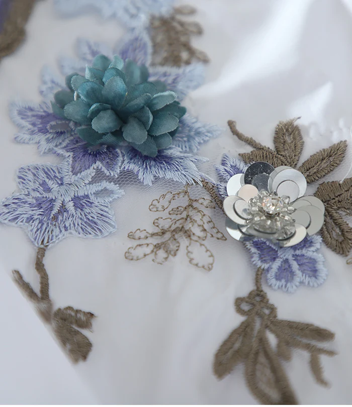 Original Design Heavy Stereo Flower Embroidery High Waist Short Shirt Short Sleeve Blouse Female Top Vintage Blouses Summer Tops
Original Design Heavy Stereo Flower Embroidery High Waist Short Shirt Short Sleeve Blouse Female Top Vintage Blouses Summer Tops