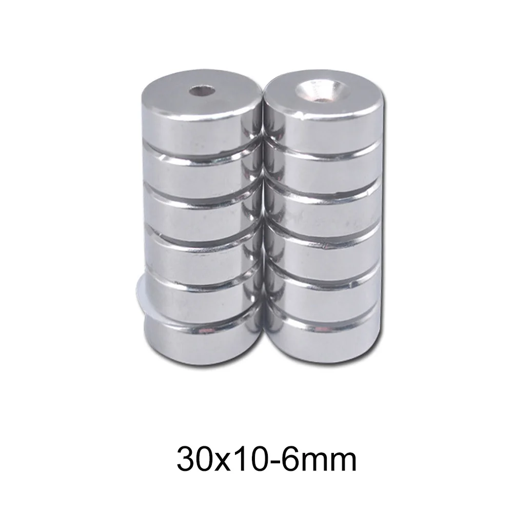 1~10PCSpcs 30x10-6 Powerful Magnets 30*10 mm Hole 6mm Permanent Round Countersunk Neodymium Magnetic Magnet 30X10-6mm 30*10-6 mm
1~10PCSpcs 30x10-6 Powerful Magnets 30*10 mm Hole 6mm Permanent Round Countersunk Neodymium Magnetic Magnet 30X10-6mm 30*10-6 mm