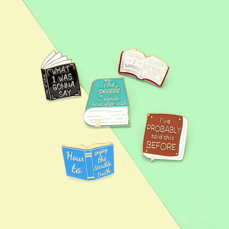 Magic Book Enamel Pin Custom Memes Books Brooches for Women Bag Clothes Lapel Pins Badge Introverts Jewelry Gift Wholesale
Magic Book Enamel Pin Custom Memes Books Brooches for Women Bag Clothes Lapel Pins Badge Introverts Jewelry Gift Wholesale