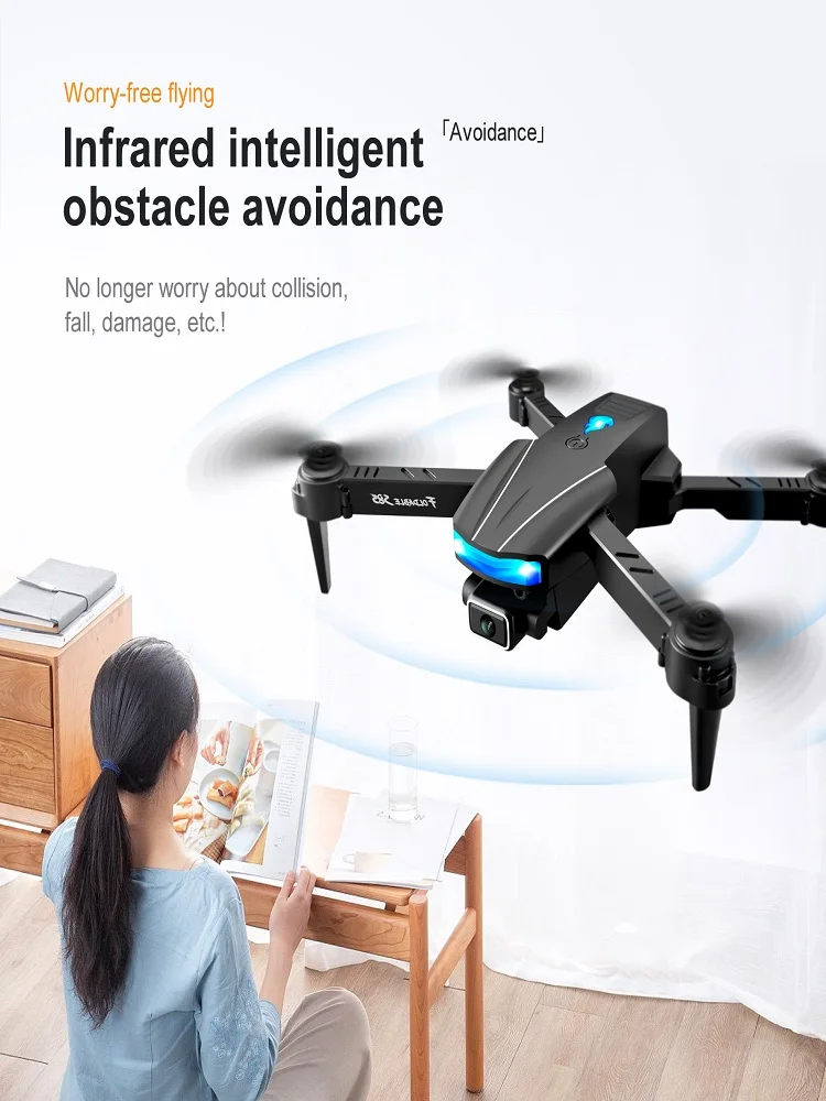 S85 Three Obstacle Unmanned Aerial Vehicle (uav) Four Axis Aircraft Aerial Folded Camera Remotedron Drone 4k Profesiona Pro
S85 Three Obstacle Unmanned Aerial Vehicle (uav) Four Axis Aircraft Aerial Folded Camera Remotedron Drone 4k Profesiona Pro