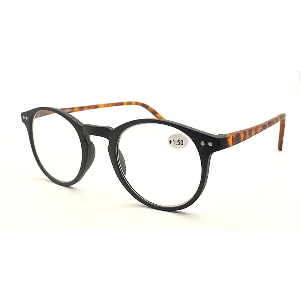 Vintage Leopard Round Ultralight See Near and Far Progressive Multifocal Reading Glasses +1 +1.5 +2 +2.5 +3 +3.5 +4
Vintage Leopard Round Ultralight See Near and Far Progressive Multifocal Reading Glasses +1 +1.5 +2 +2.5 +3 +3.5 +4