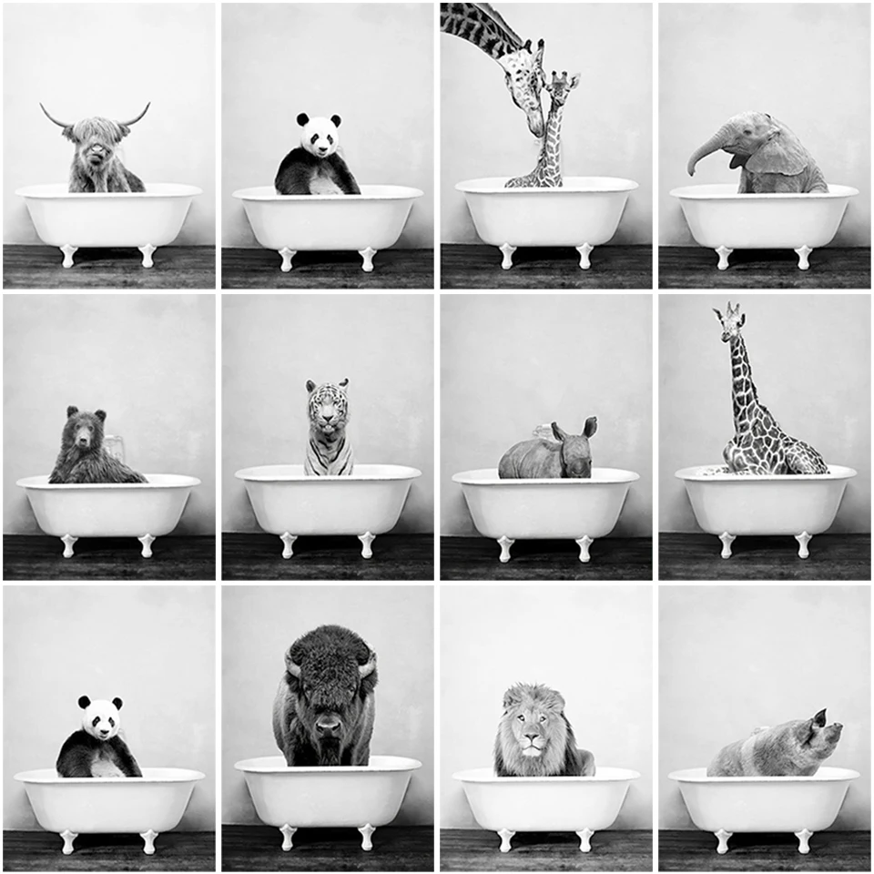 5D Bathtub Animal Diamond Painting Lion Elephant Cross Stitch DIY Bathroom Toilet Diamond Embroidery Mosaic Painting Home Decor
5D Bathtub Animal Diamond Painting Lion Elephant Cross Stitch DIY Bathroom Toilet Diamond Embroidery Mosaic Painting Home Decor