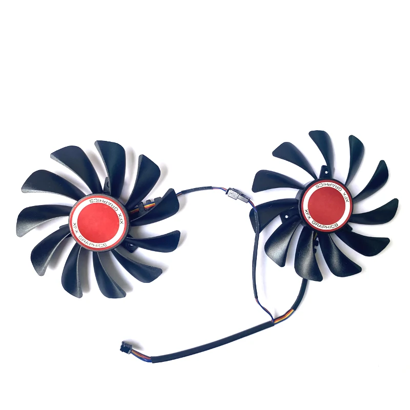 NEW 2PCS 95MM FDC10U12S9-C CF1010U12S 4PIN RX590 Cooling Fan For XFX RX580 GPU For HIS RX 590 580 570 Graphics Video Card Fans
NEW 2PCS 95MM FDC10U12S9-C CF1010U12S 4PIN RX590 Cooling Fan For XFX RX580 GPU For HIS RX 590 580 570 Graphics Video Card Fans