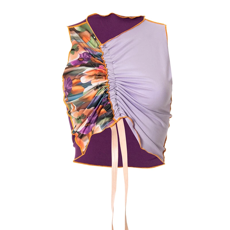 InstaHot Women Patchwork Color Tassel Crop Top Floral Print Sexy Vintage Camisole Summer Sleeveless Streetwear Top Casual 2021
InstaHot Women Patchwork Color Tassel Crop Top Floral Print Sexy Vintage Camisole Summer Sleeveless Streetwear Top Casual 2021