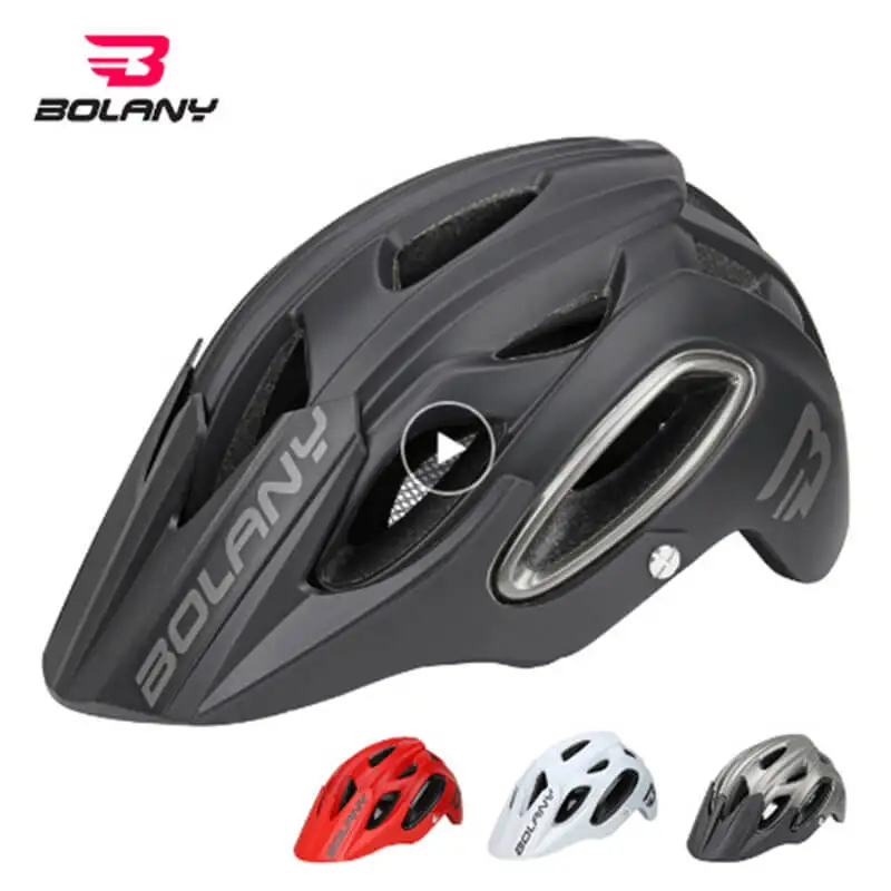 Bolany Bicycle Helmet Ultralight EPS Cycling Helmet Comfortable Matte Black Men Women With Visor In-mold MTB Road Bike Helmet
Bolany Bicycle Helmet Ultralight EPS Cycling Helmet Comfortable Matte Black Men Women With Visor In-mold MTB Road Bike Helmet