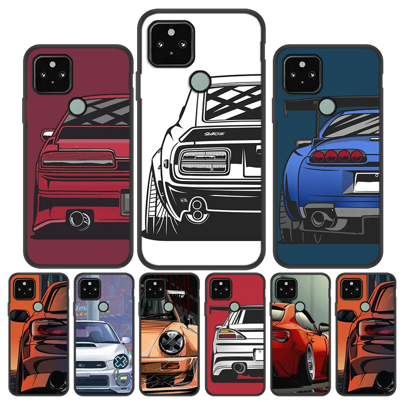 Cartoon Car Tail Light Phone Case For Google Pixel 5 4 3A XL Cases TPU Painted Fundas Google Pixel 5 XL 4G 5G Black Silicone Bag
Cartoon Car Tail Light Phone Case For Google Pixel 5 4 3A XL Cases TPU Painted Fundas Google Pixel 5 XL 4G 5G Black Silicone Bag
