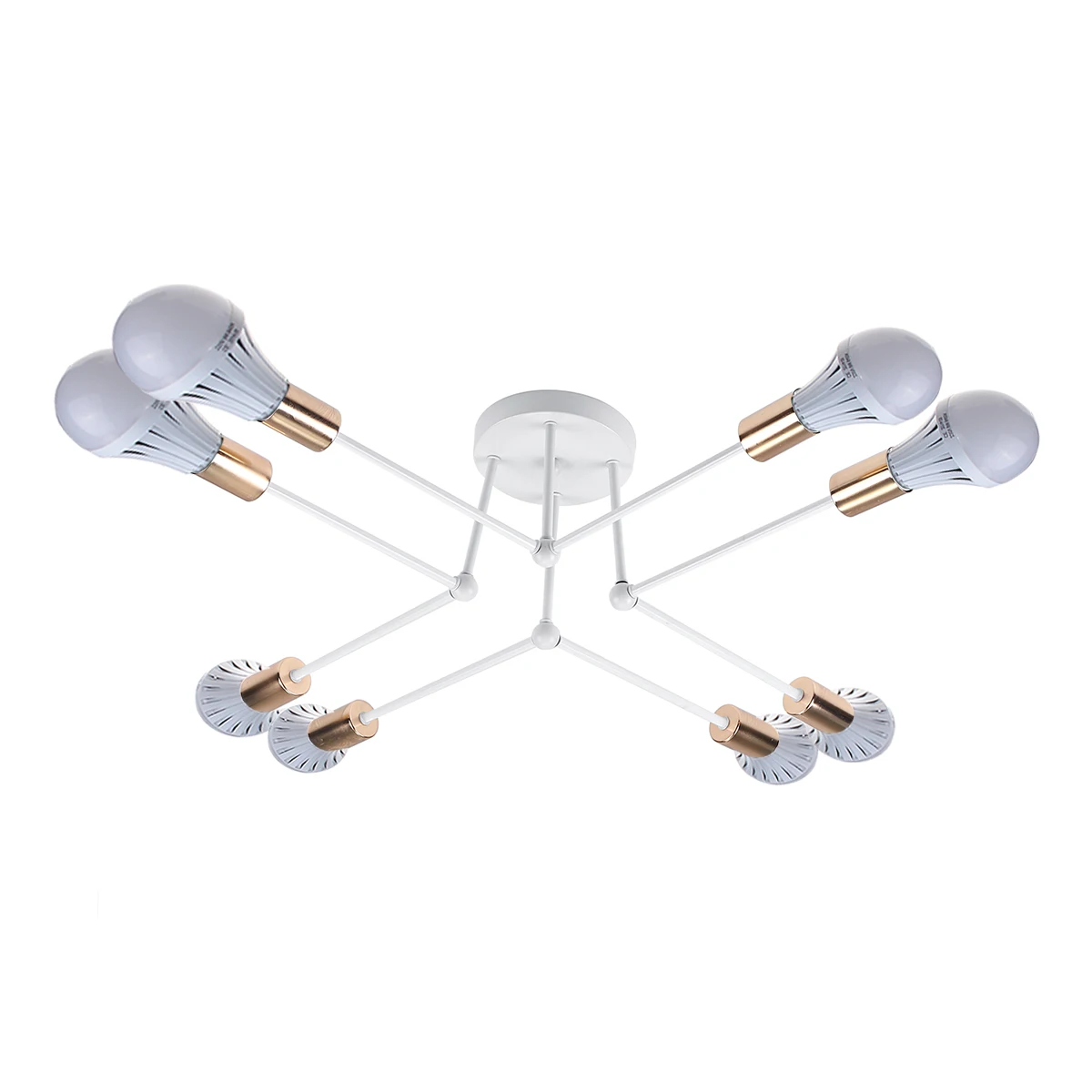 E27 Modern Pendant Lamp Living Room Ceiling Light Chandelier Vintage 8 Heads e27 Lighting Fixtures Sockets Holder AC90-260V
E27 Modern Pendant Lamp Living Room Ceiling Light Chandelier Vintage 8 Heads e27 Lighting Fixtures Sockets Holder AC90-260V