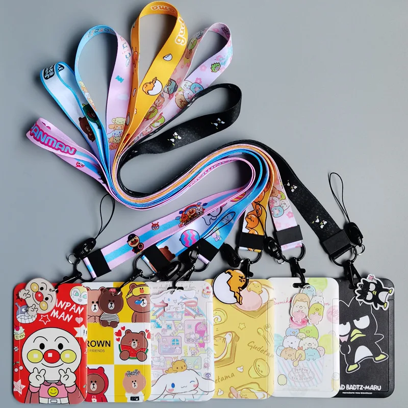 Student bus card sleeve long neck lanyard anime cartoon meal card campus storage card package corner biological lazy egg
Student bus card sleeve long neck lanyard anime cartoon meal card campus storage card package corner biological lazy egg