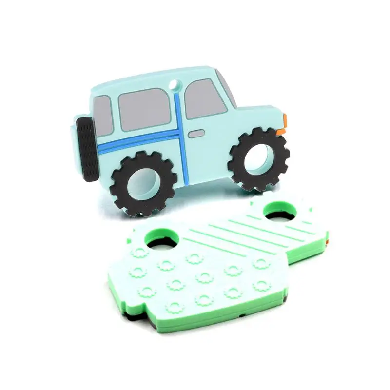 Silicone Kids Baby Teether DIY Cartoon Car Shape Infant Newborn Teething Toy
Silicone Kids Baby Teether DIY Cartoon Car Shape Infant Newborn Teething Toy