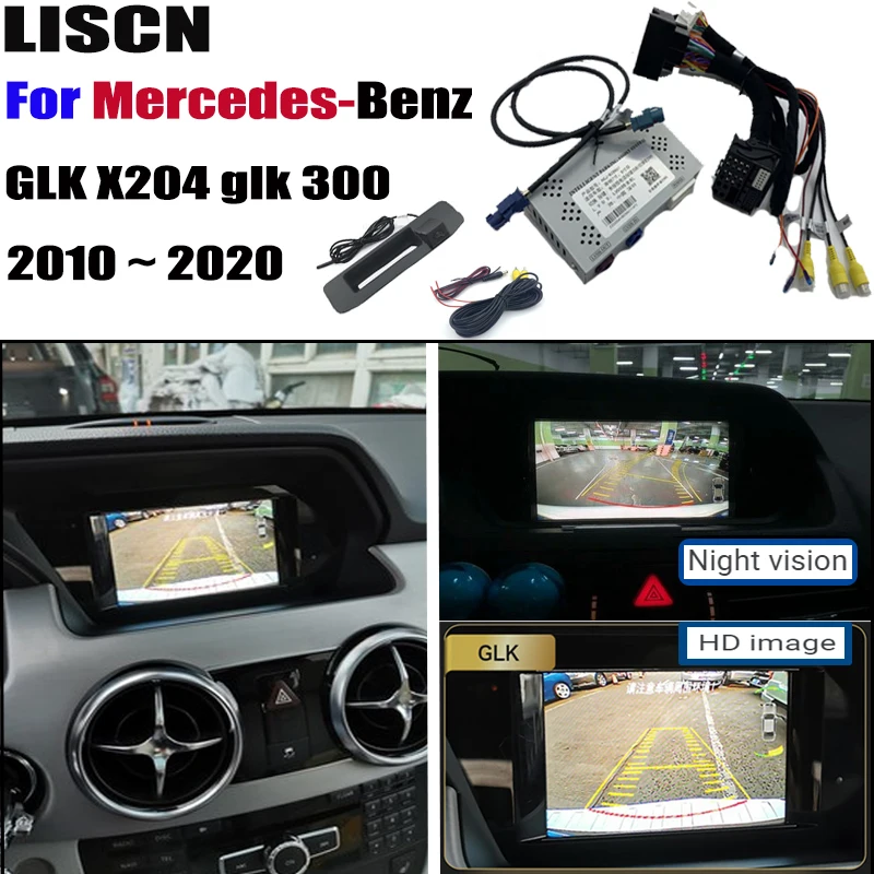 Интерфейс передней и задней камеры для Mercedes Benz GLK X204 glk 300 2010 ~ 2020 реверсивная