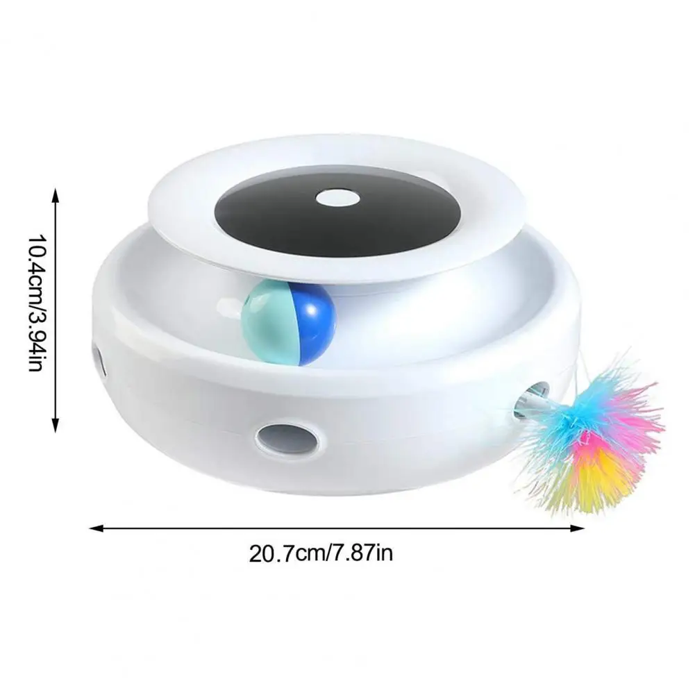 hot Electric Cat Donut Disk Turntable Interactive Feather Funny Toy Pet Supplies
hot Electric Cat Donut Disk Turntable Interactive Feather Funny Toy Pet Supplies