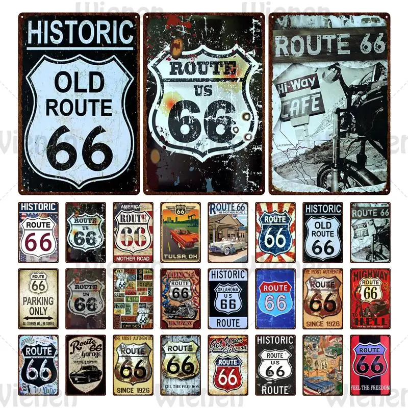 Shabby Chic Metal Tin Sign Route 66 Metal Plaques American Highway Garage Racing Club Wall Decor Home Decor Craft Vintage Poster
Shabby Chic Metal Tin Sign Route 66 Metal Plaques American Highway Garage Racing Club Wall Decor Home Decor Craft Vintage Poster