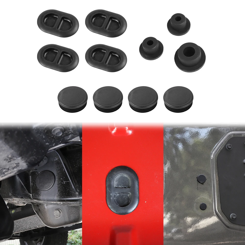 Car Tailgate/Floor Drain/Chassis Waterproof Plug Round Hole Plug Protection Cover for Jeep Wrangler JL 2018 2019 Accessories
Car Tailgate/Floor Drain/Chassis Waterproof Plug Round Hole Plug Protection Cover for Jeep Wrangler JL 2018 2019 Accessories