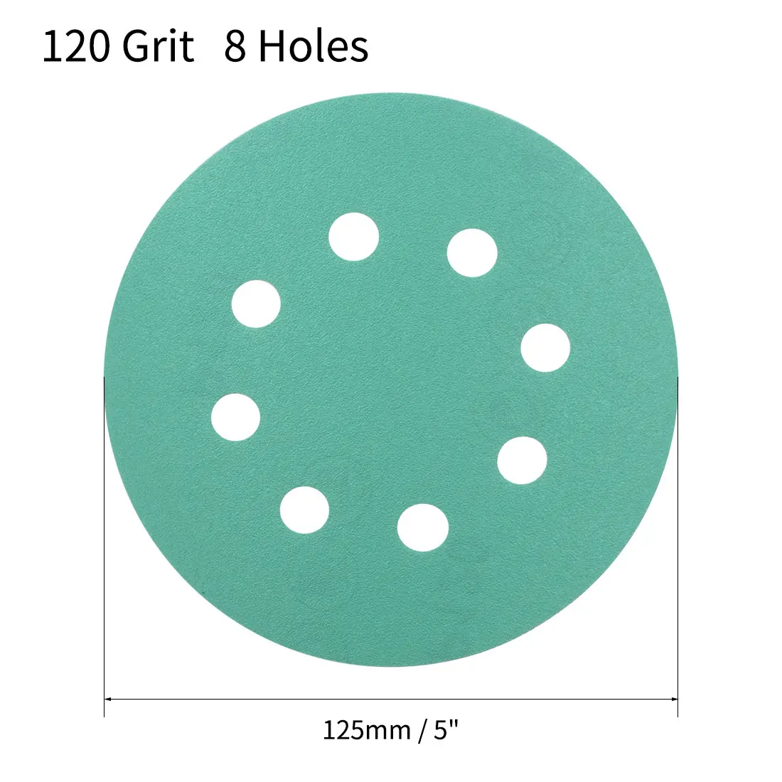uxcell 5 Inch 8 Hole 120 Grits Hook and Loop Sanding Discs Wet Dry Sandpaper 2pcs
uxcell 5 Inch 8 Hole 120 Grits Hook and Loop Sanding Discs Wet Dry Sandpaper 2pcs