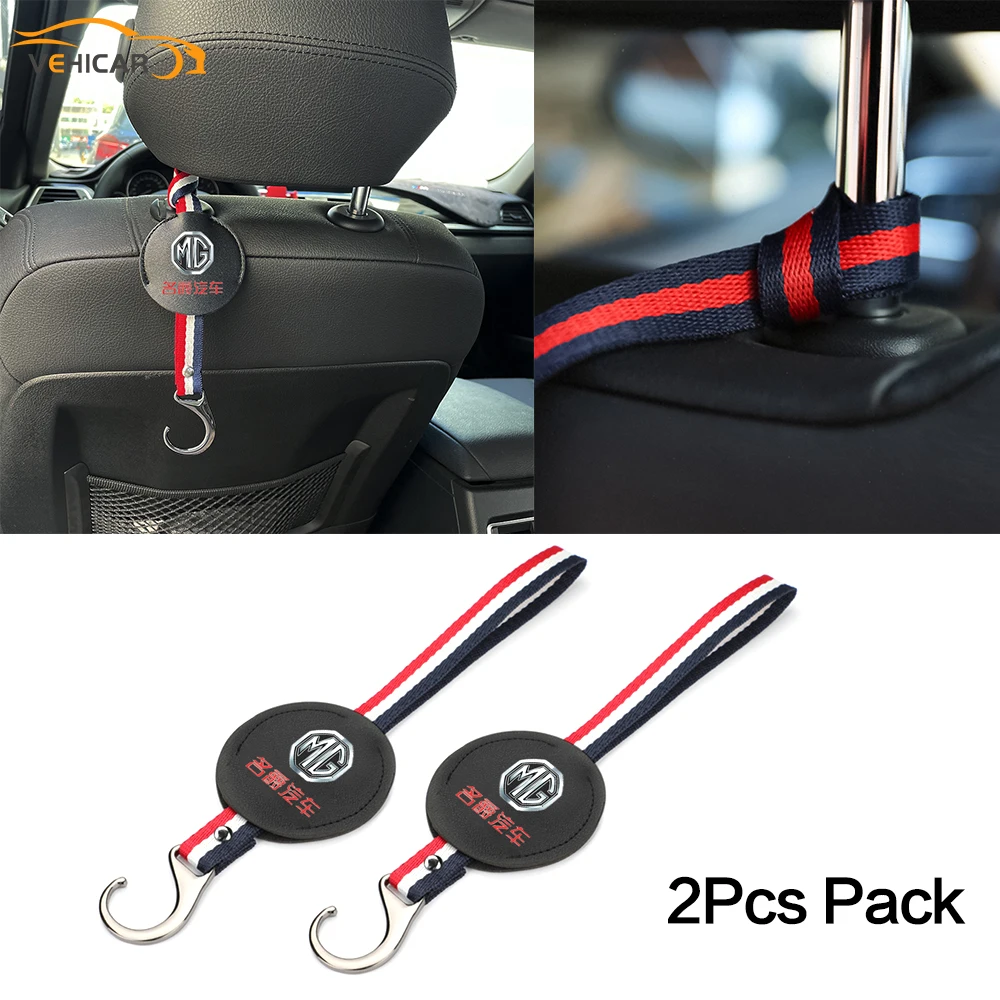 VEHICAR 2PCS Universal Car Headrest Back Seat Hook Car Seat Hanger For MG Vehicle Organizer Holder Handbags Purses Coats
VEHICAR 2PCS Universal Car Headrest Back Seat Hook Car Seat Hanger For MG Vehicle Organizer Holder Handbags Purses Coats