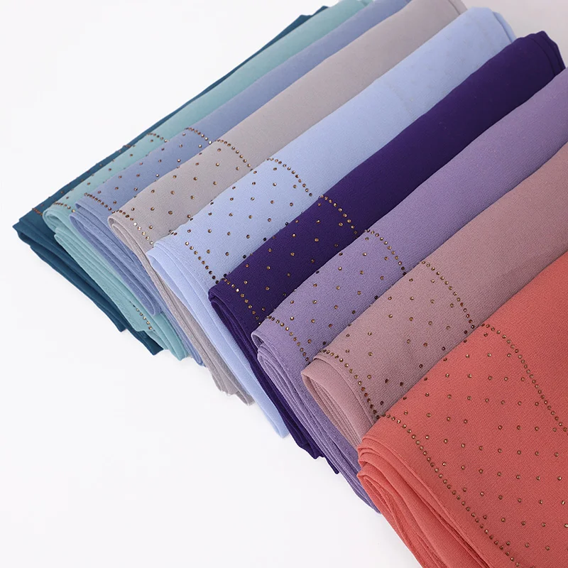 Fashion Women Bubble Pearl Chiffon Scarf Hijab With Crystal Drilling Shawls Headband Hijabs Scarves Scarf 19 Colors For Choose
Fashion Women Bubble Pearl Chiffon Scarf Hijab With Crystal Drilling Shawls Headband Hijabs Scarves Scarf 19 Colors For Choose