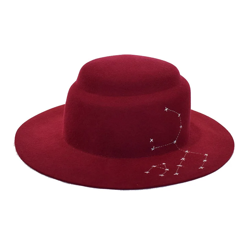 Brand Classic British Fedora Hat For Women Pure Wool Winter Felt Hats Fashion Female Wide Brim Autumn Jazz Hat Chapeau Wholesale
Brand Classic British Fedora Hat For Women Pure Wool Winter Felt Hats Fashion Female Wide Brim Autumn Jazz Hat Chapeau Wholesale