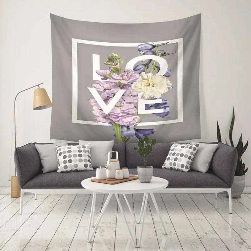 New Floral Background Cloth Fashion Home Simple Atmosphere Decoration Supplies Hanging Cloth Living Room Bedroom Tapestry
New Floral Background Cloth Fashion Home Simple Atmosphere Decoration Supplies Hanging Cloth Living Room Bedroom Tapestry