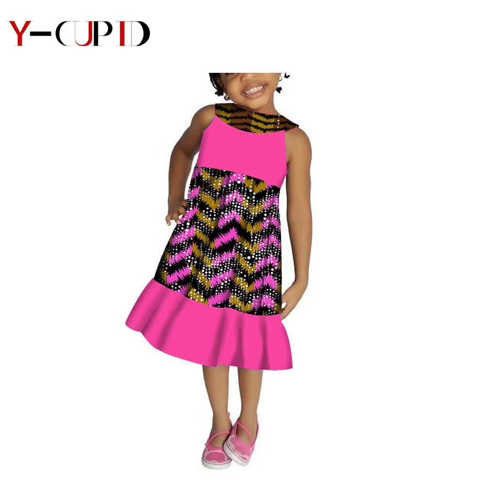 African Clothes for Kids Bazin Riche Girls Ankara Print Floar Draped Dresses Summer Casual Children Outfits Attire YS1845001
African Clothes for Kids Bazin Riche Girls Ankara Print Floar Draped Dresses Summer Casual Children Outfits Attire YS1845001