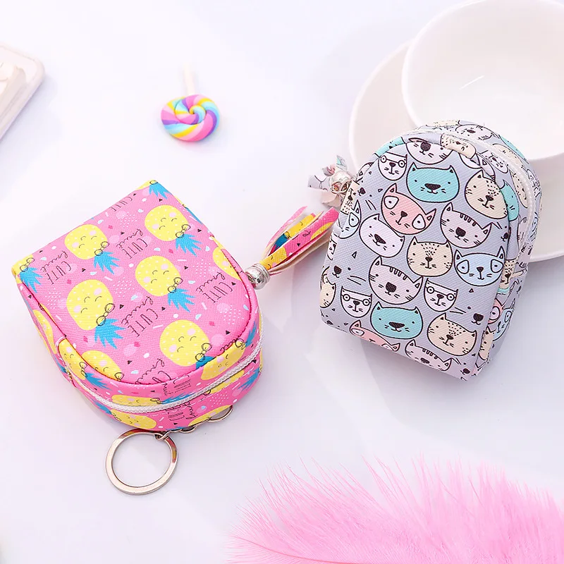 Cute Coin Purse Small Bag Coin Bag Keychain Pendant Zipper Student Wallet
Cute Coin Purse Small Bag Coin Bag Keychain Pendant Zipper Student Wallet