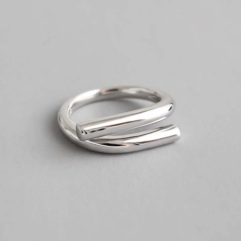 MEYRROYU 925 Sterling Silver Korean Fashion Minimalist Geometric Ring Ladies Party Trendy Accessories Jewelry
MEYRROYU 925 Sterling Silver Korean Fashion Minimalist Geometric Ring Ladies Party Trendy Accessories Jewelry