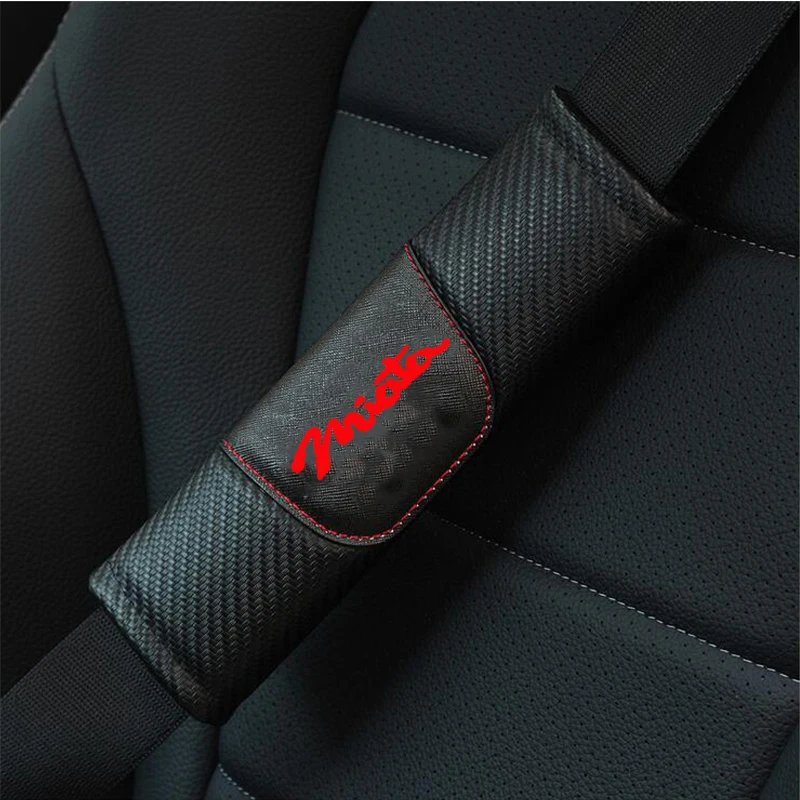 For Mazda Miata 2pcs Fashion Carbon Car Seat Belt Cover Fiber Leather Car Seat Belt Shoulder Pad Car Accessories Car Styling
For Mazda Miata 2pcs Fashion Carbon Car Seat Belt Cover Fiber Leather Car Seat Belt Shoulder Pad Car Accessories Car Styling