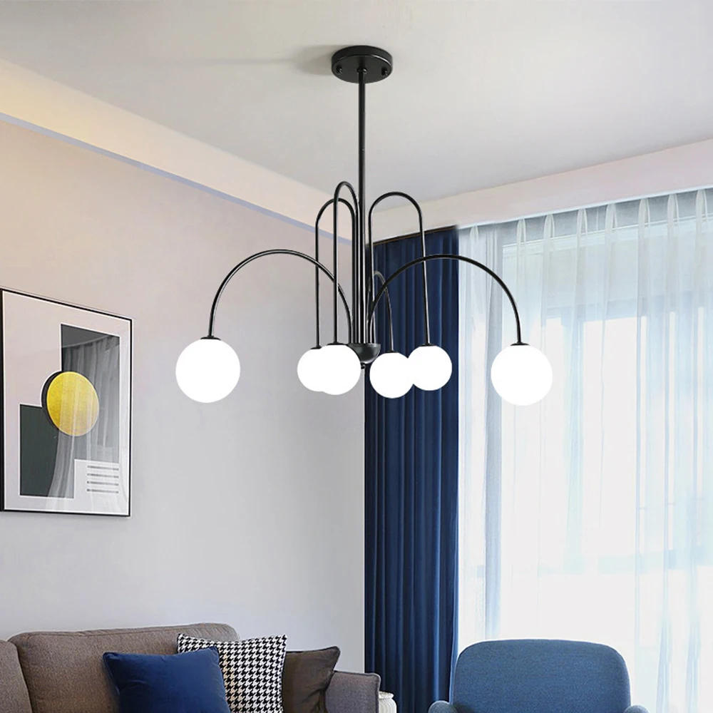 6 Heads Living Room Led Chandelier Light Lamp Creative Black Gold Pendant Lamp 6x9w G9 Pendant Lighting Indoor Room
6 Heads Living Room Led Chandelier Light Lamp Creative Black Gold Pendant Lamp 6x9w G9 Pendant Lighting Indoor Room