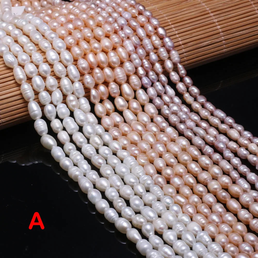 Hot Sale A Natural Freshwater Pearl Rice-shaped Loose Beads 5-6 mm For Jewelry Making DIY Bracelet Earring Necklace Accessory 
Hot Sale A Natural Freshwater Pearl Rice-shaped Loose Beads 5-6 mm For Jewelry Making DIY Bracelet Earring Necklace Accessory