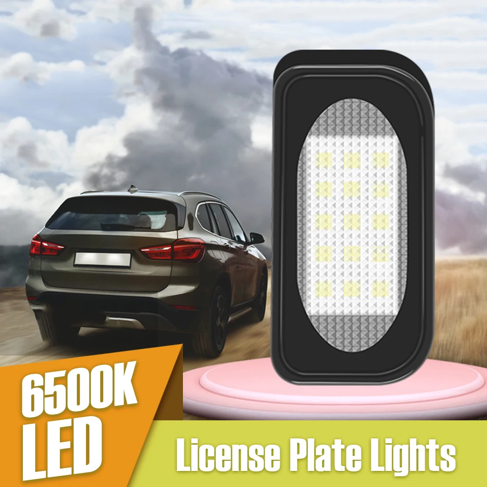 SUHU 2Pcs 18SMD LED License Plate Lights for Mercedes Benz C-Class W203 Sedan SL-Class R230 CLK-Class W209 C209 A209 Accessories
SUHU 2Pcs 18SMD LED License Plate Lights for Mercedes Benz C-Class W203 Sedan SL-Class R230 CLK-Class W209 C209 A209 Accessories