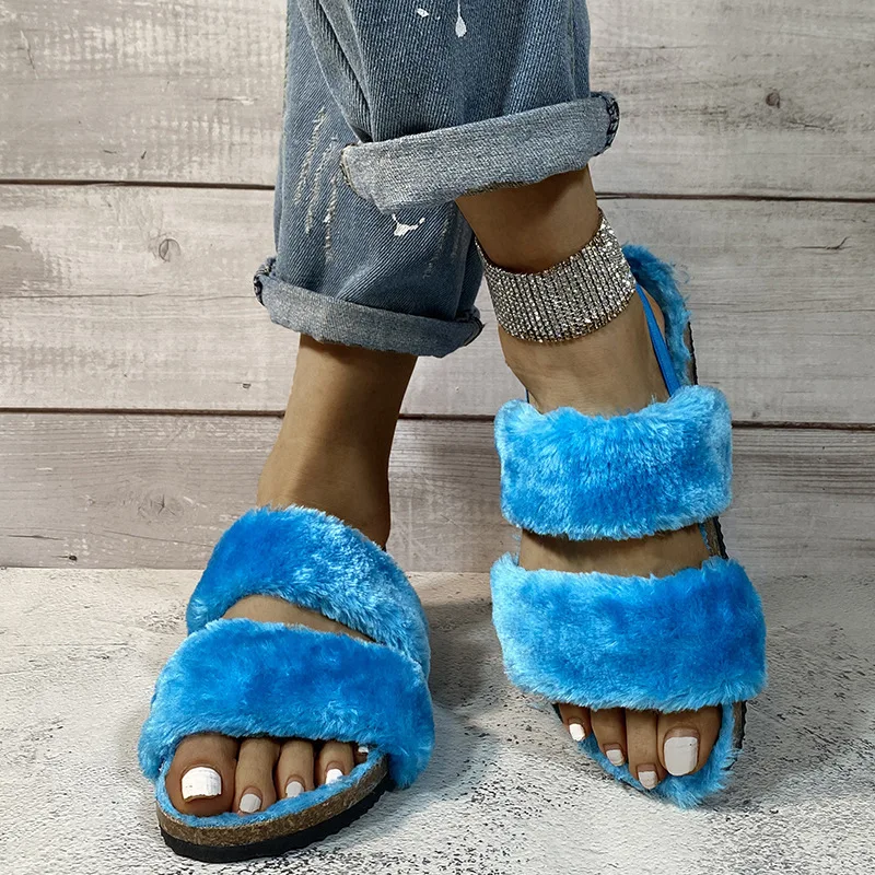 2021 Women Furry Slippers Ladies Shoes Cute Plush Fox Hair Fluffy Sandals Women's Fur Slippers Winter Warm Slippers Women
2021 Women Furry Slippers Ladies Shoes Cute Plush Fox Hair Fluffy Sandals Women's Fur Slippers Winter Warm Slippers Women