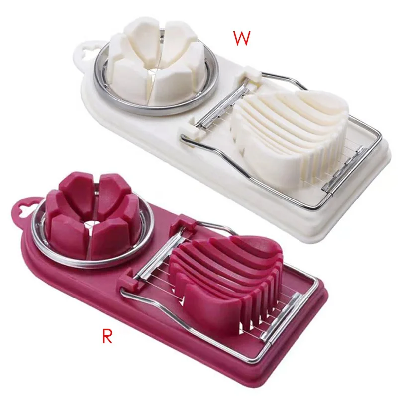 Egg Divider Stainless Steel Wire Two-in-one Egg Cutter Luncheon Cutter Meat Creative Multifunctional Kitchen Tools Accessories
Egg Divider Stainless Steel Wire Two-in-one Egg Cutter Luncheon Cutter Meat Creative Multifunctional Kitchen Tools Accessories