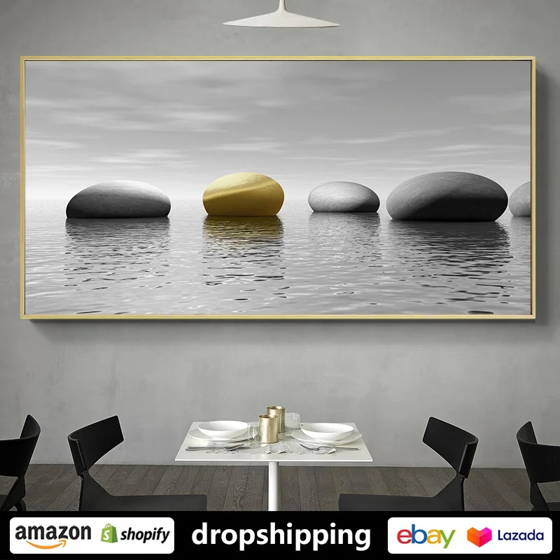 ART ZONE Modern Landscape Stone Ocean prints Wall Art Canvas posters Unframed Artwork Home living room Bedroom office Decoration
ART ZONE Modern Landscape Stone Ocean prints Wall Art Canvas posters Unframed Artwork Home living room Bedroom office Decoration