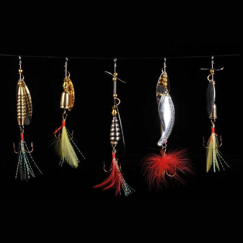 IField 1pc Spinner Bait 17g/14g/13g/8g/6g Fishing Lure Hard Metal Spoon Spinnerbait Fishing Bait With Treble Hooks for Pike Bass
IField 1pc Spinner Bait 17g/14g/13g/8g/6g Fishing Lure Hard Metal Spoon Spinnerbait Fishing Bait With Treble Hooks for Pike Bass