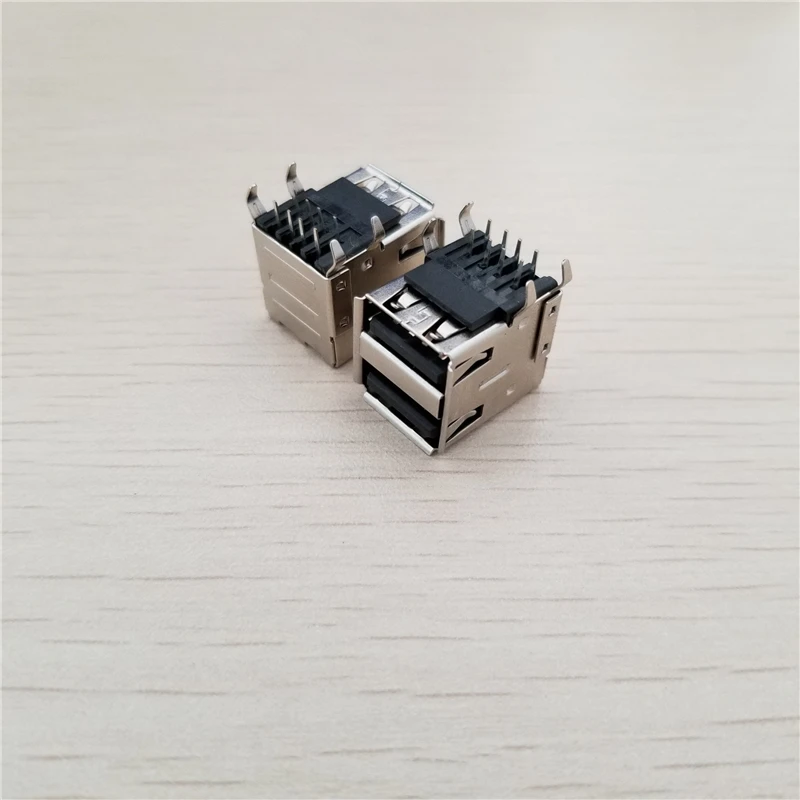 10pcs/lot USB Type A Double Layer Female Port Adapter USB Jack Plug Connector Converter Siver for PC DIY
10pcs/lot USB Type A Double Layer Female Port Adapter USB Jack Plug Connector Converter Siver for PC DIY