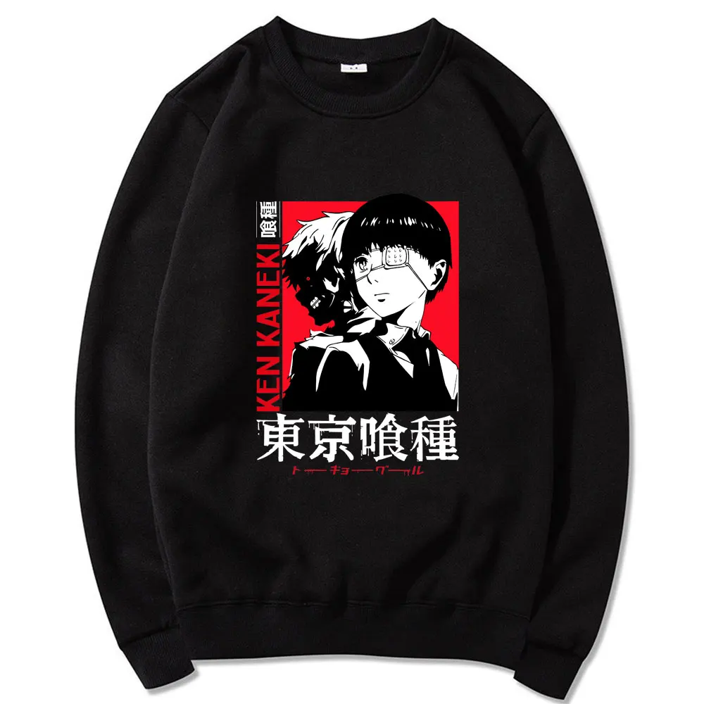 Anime Sweatshirt Men Print Costume Tokyo Ghoul Kaneki Ken White Mens Clothing Japanese Streetwear Tracksuits Harajuku Loose Tops
Anime Sweatshirt Men Print Costume Tokyo Ghoul Kaneki Ken White Mens Clothing Japanese Streetwear Tracksuits Harajuku Loose Tops