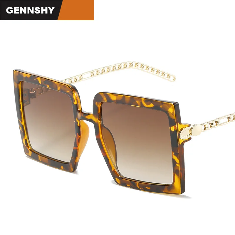 2021 Retro Sunglasses Men Women Fashion Luxury Big Square Eyeglasses Metal Link Decoration Dime Frame Gafas De Sol Driving UV400
2021 Retro Sunglasses Men Women Fashion Luxury Big Square Eyeglasses Metal Link Decoration Dime Frame Gafas De Sol Driving UV400