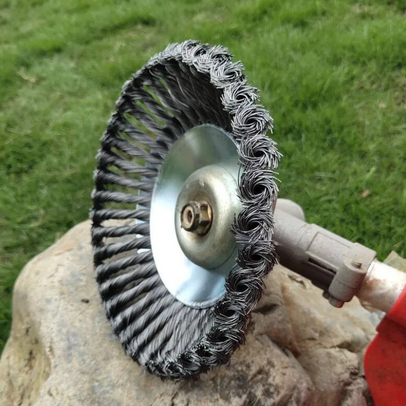 6/8inch Carbon Steel Wire Break-Proof Rounded Edge Weed Trimmer Edge Head Power Lawn Mower Garden Weed Brush Lawn Mower
6/8inch Carbon Steel Wire Break-Proof Rounded Edge Weed Trimmer Edge Head Power Lawn Mower Garden Weed Brush Lawn Mower