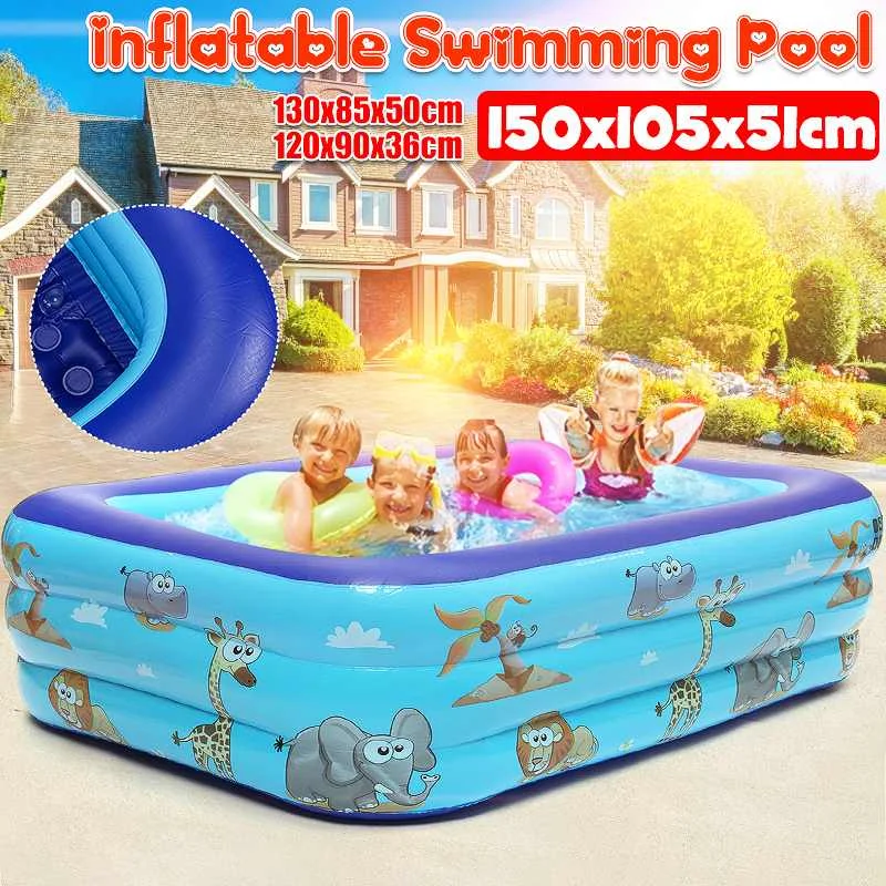 Outdoor Children Summer Swimming Pool Adult Inflatable Pool Bath Tub Family Garden Water Play Pool Kids Toys Paddling Pool
Outdoor Children Summer Swimming Pool Adult Inflatable Pool Bath Tub Family Garden Water Play Pool Kids Toys Paddling Pool