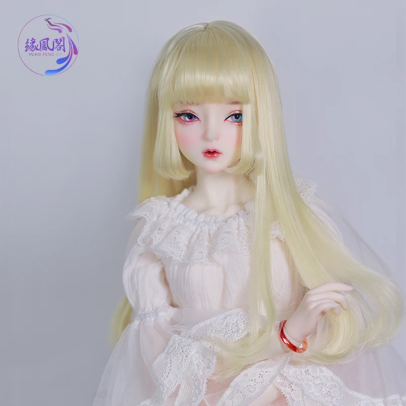 Парик для куклы BJD/SD принцесса Алиса волосы стрижки искусственные 3 точки