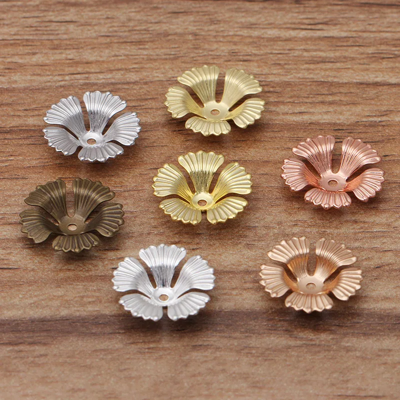 (100 Pieces/Lot) 17*4MM Metal Brass Flower Bead Caps for Jewelry Making Diy Accessories
(100 Pieces/Lot) 17*4MM Metal Brass Flower Bead Caps for Jewelry Making Diy Accessories