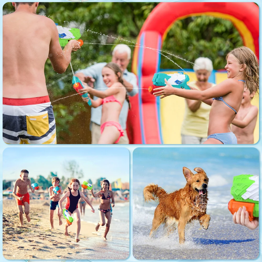 iBaseToy 2pcs 32cm Kids Water Guns Water Playing Game Shooter Toy Summer Plaything for Outdoor Swimming Pool Beach Garden Lawn
iBaseToy 2pcs 32cm Kids Water Guns Water Playing Game Shooter Toy Summer Plaything for Outdoor Swimming Pool Beach Garden Lawn