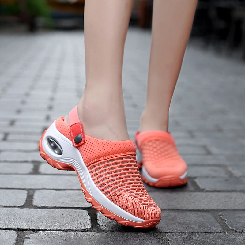 2021 New Women Shoes Casual Increase Cushion Sandals Non-slip Platform Sandal For Women Breathable Mesh Outdoor Walking Slippers
2021 New Women Shoes Casual Increase Cushion Sandals Non-slip Platform Sandal For Women Breathable Mesh Outdoor Walking Slippers