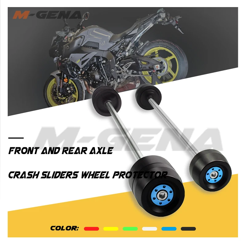 Rear Front Axle Fork Crash Slider For MT-10 FZ-10 2015-2018 MT10 FZ10 Motorcycle Wheel Protector MT FZ 10
Rear Front Axle Fork Crash Slider For MT-10 FZ-10 2015-2018 MT10 FZ10 Motorcycle Wheel Protector MT FZ 10