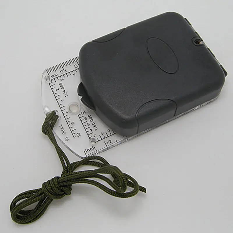 Sturdy Sturdy Acrylic Ruler Magnifier Mirror Compass Lanyard Waterproof Pocket Size Outdoor Camping Hiking Portable Adventure 
Sturdy Sturdy Acrylic Ruler Magnifier Mirror Compass Lanyard Waterproof Pocket Size Outdoor Camping Hiking Portable Adventure