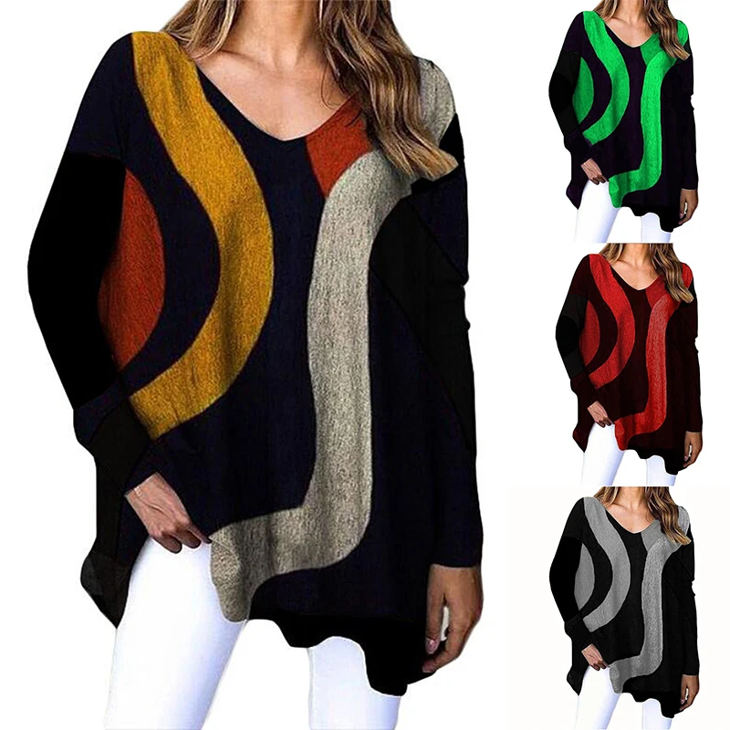 Асимметричная новая полосатая Повседневная Свободная Женская футболка с длинным рукавом с принтом осень-зима универсальные уличные хипст...
Асимметричная новая полосатая Повседневная Свободная Женская футболка с длинным рукавом с принтом осень-зима универсальные уличные хипст...