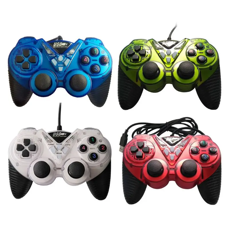 Wired USB Game Controller for PC Computer Vibration Joystick Gamepads for Laptop
Wired USB Game Controller for PC Computer Vibration Joystick Gamepads for Laptop