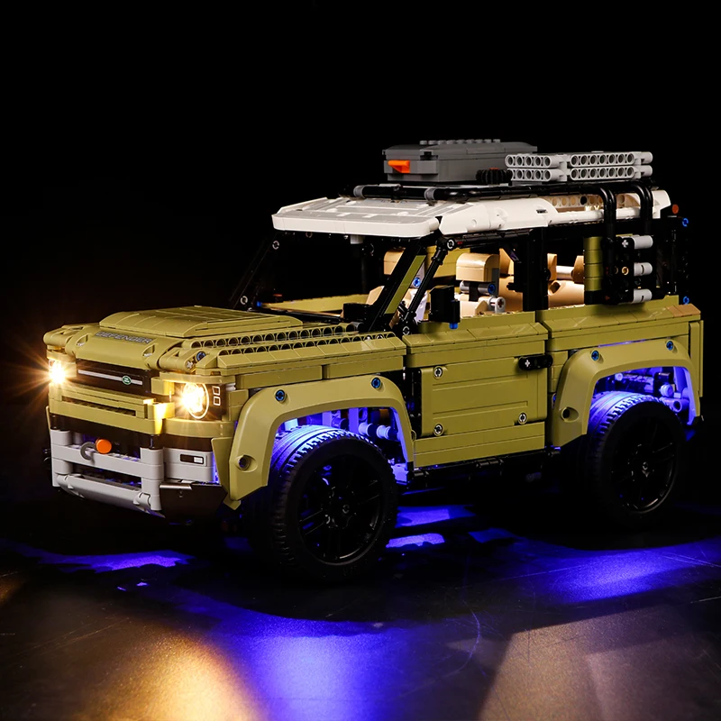 Remote Control Led Light Set Compatible For 42110 Land Rover Defenders Off Road (Only LED Light, No Block Kit)
Remote Control Led Light Set Compatible For 42110 Land Rover Defenders Off Road (Only LED Light, No Block Kit)