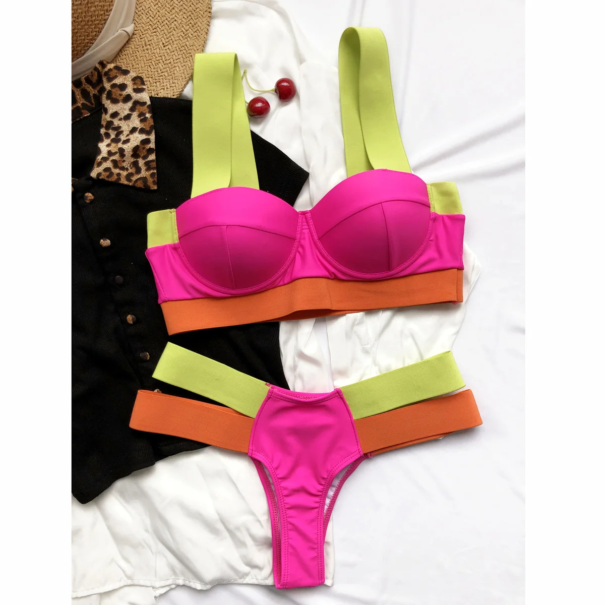 Push Up Bikinis High Waisted Swimsuits For Women Swimwear Brazilian Swimming Suits Beachwear Thong Bathing Suits Bikinis
Push Up Bikinis High Waisted Swimsuits For Women Swimwear Brazilian Swimming Suits Beachwear Thong Bathing Suits Bikinis