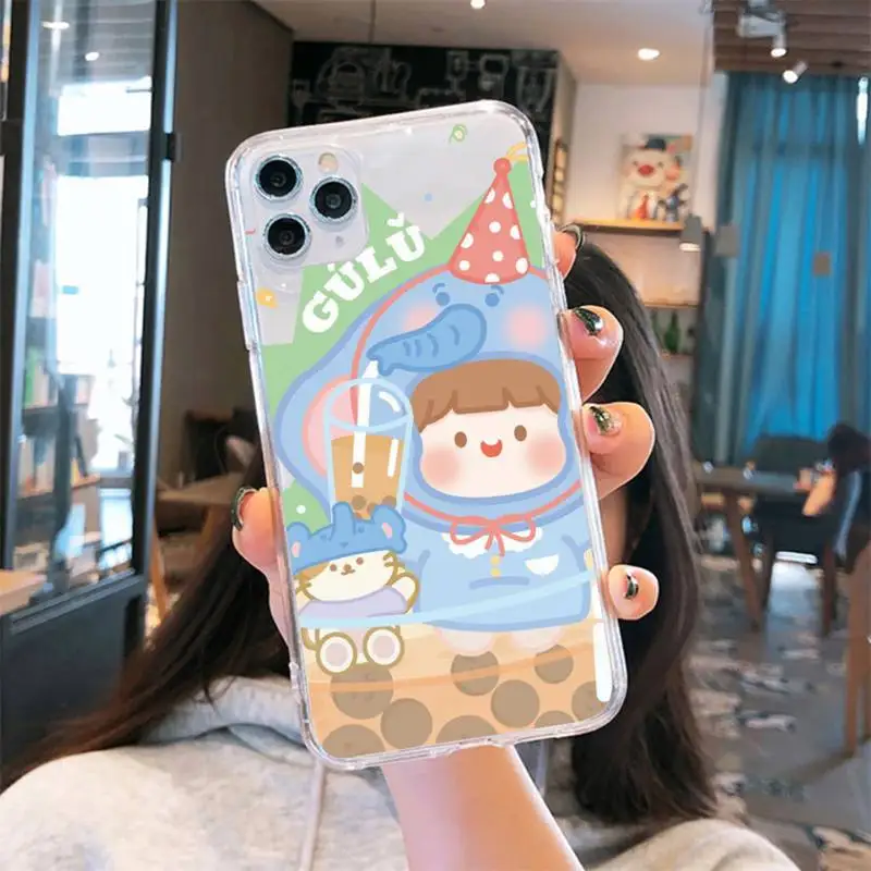 Cute painting cartoon Phone Case Transparent for iPhone 6 7 8 11 12 s mini pro X XS XR MAX Plus cover funda shell
Cute painting cartoon Phone Case Transparent for iPhone 6 7 8 11 12 s mini pro X XS XR MAX Plus cover funda shell