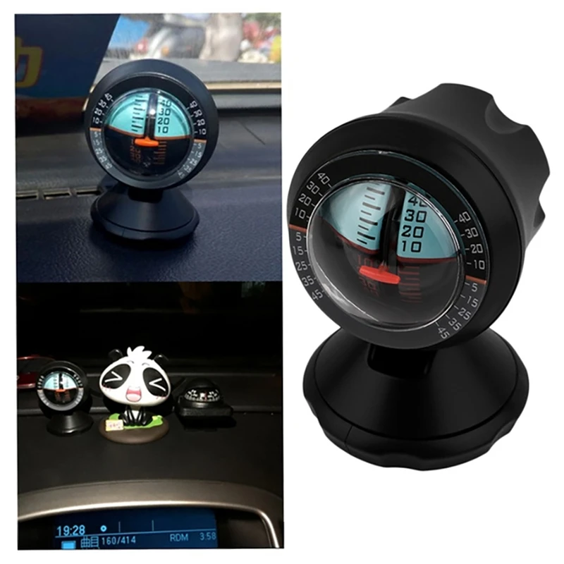 Car Inclinometer Level Tilt Gauge Indicator Angle Slope Level Meter Finder Tool Gradient Balancer
Car Inclinometer Level Tilt Gauge Indicator Angle Slope Level Meter Finder Tool Gradient Balancer
